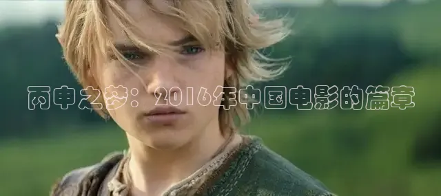 丙申之梦：2016年中国电影的篇章